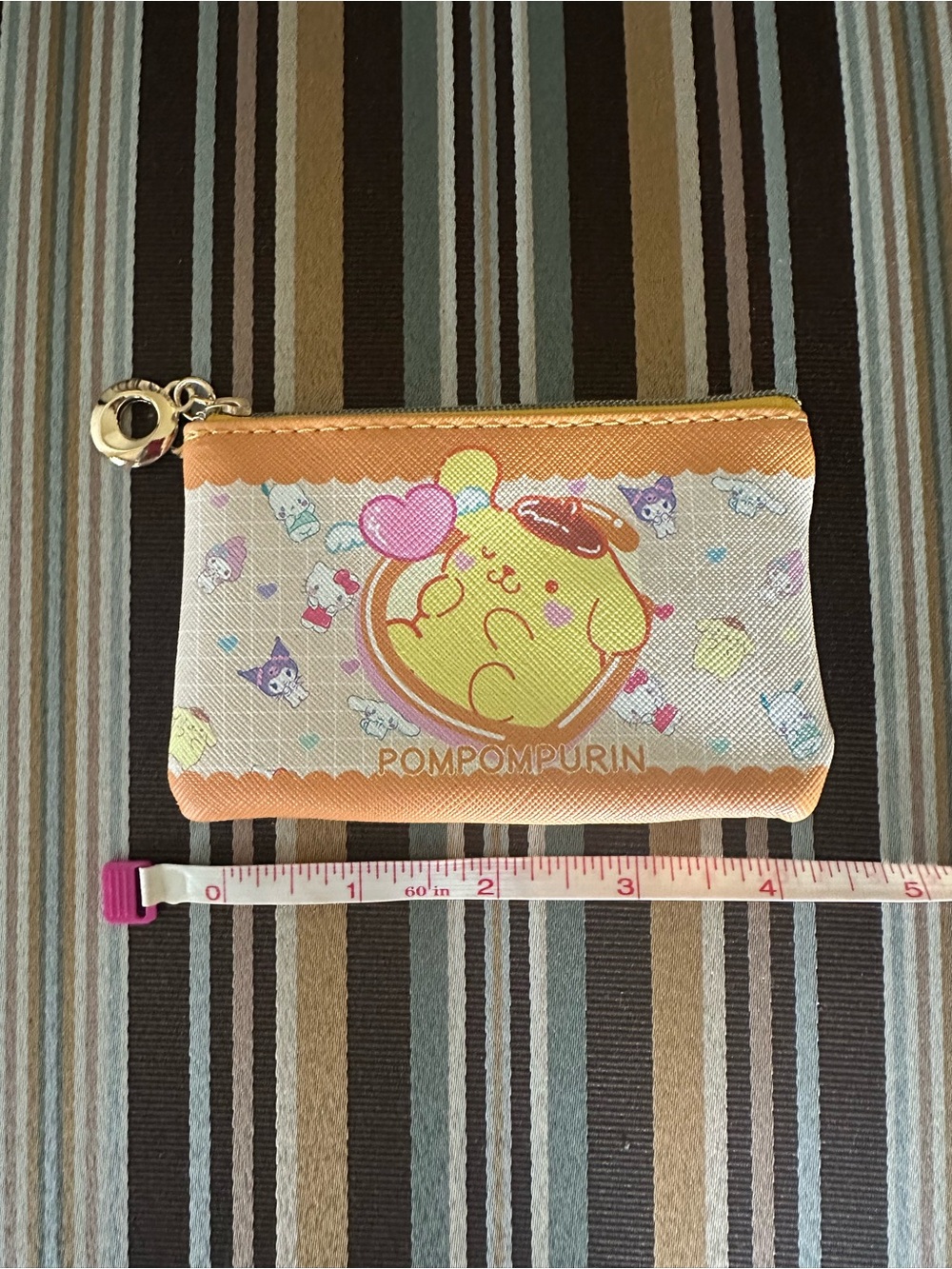 NEW Pompompurin Zippered Coin card case Pouch wallet